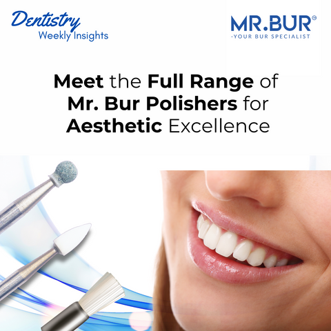 Meet the Full Range of Mr. Bur Polishers for Aesthetic Excellence