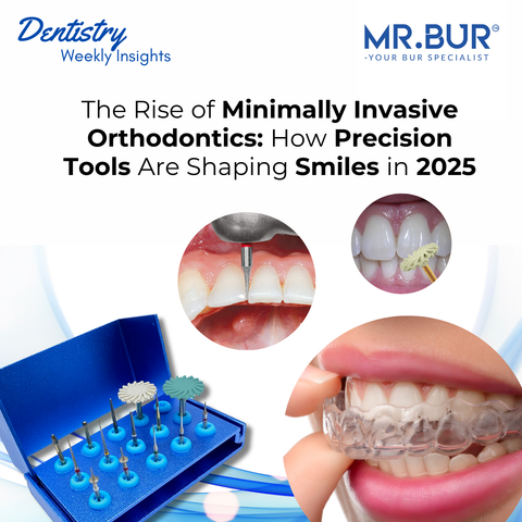 Mr. Bur explores minimally invasive orthodontics in 2025, highlighting how precision tools enhance treatment accuracy, comfort, and patient outcomes.