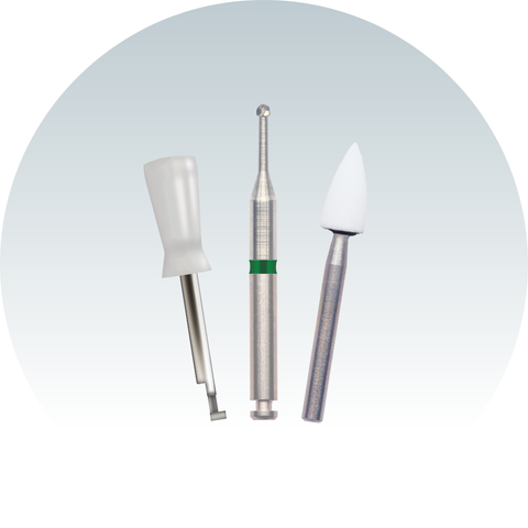 Best Mr. Bur slow speed bur ensures controlled, precise shaping and finishing, ideal for delicate procedures and fine detailing.