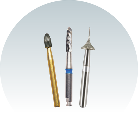 Best quality Mr. Bur Orthodontic dental burs with varieties of shapes & sizes that able to use on multiple dental procedures
