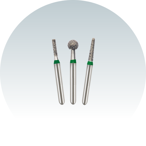 Best quality Mr. Bur Pediatric burs that able to use for multiple dental procedures.