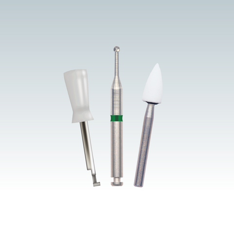 Best Mr. Bur low speed bur ensures controlled, precise shaping and finishing, ideal for delicate procedures and fine detailing in dental restorations.