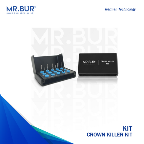 Best crown cutter bur that provides the features of removing debris and rapid cutting speed with optimal heat dissipation that able to cut all kinds of composite materials including zirconia