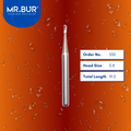 Mr. Bur 330 Pear Carbide Dental Bur FG is used in multiple dental procedures, ideal for amalgam removal, anterior and posterior teeth, cavity preparation, composite filling, crown removing, endo access, occlusal reduction, oral surgery, removing decay/debris, trimming, and separation.