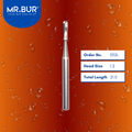 Mr. Bur 332L Pear Carbide Dental Bur FG is used in multiple dental procedures, ideal for amalgam removal, anterior and posterior teeth, cavity preparation, composite filling, crown removing, endo access, occlusal reduction, oral surgery, removing decay/debris, trimming, and separation.