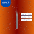 Mr. Bur FG 1/2 Round Ball Carbide Bur FG 19mm is used in multiple dental procedures, ideal for anterior and posterior teeth, cavity and crown preparation, endo access, fillings (including composite and removal of old fillings), open access, prophylaxis, trimming, and preparation.