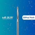 Enhance dental care with Mr. Bur 30pcs Carbide Surgical Bone Cutter Lindemann Bur FG for bone cutting, bone grafting, sectioning wisdom teeth, and separating teeth, achieve precision and efficiency.