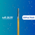 Optimize dental care with Mr. Bur 30pcs Zekrya Series Carbide Surgical Bur FG for bone cutting, bone grafting, sectioning wisdom teeth, and separating teeth, achieve precision and efficiency.