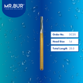 Mr. Bur DC25 Surgical Carbide Dental Bur FG is ideal for bone cutting, bone grafting, sectioning wisdom teeth, and separating teeth.