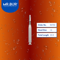 Mr. Bur RA702 Taper Flat End Carbide Bur FG (Cross Cut) are tools used in multiple dental procedures, ideal for anterior and posterior teeth, debonding, finishing, orthodontics, and polishing.