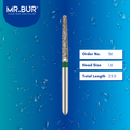  Mr. Bur 852 tapered round end diamond bur 36 are tools used in multiple dental procedures. ISO 806 314 199 534 016 FG, Their tapered round end heads are ideal for for effective crown and bridge preparation, chamfer margin preparation, and trimming and preparation for all composite materials. 