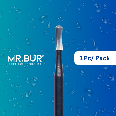 Enhance dental care with Mr. Bur 1pc Trihawk Talon 12 Crown Cutting Bur FG for breaking crowns messily, crown cutting, and removing old ceramic, zirconia, PFM, and metal crowns.