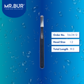 Mr. Bur TALON 12 Trihawk Talon 12 Crown Cutting Bur FG are tools used in dental procedures, ideal for breaking crowns, crown cutting, and removing old crowns (all ceramic, zirconia, PFM, and metal), with sharp blades for efficient vertical and horizontal cutting, ensuring no discomfort for patients.