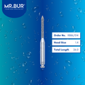 Mr. Bur R886/014 Contra Angle Cylinder Flat End Diamond Bur RA are tools used in multiple dental procedures, ideal for shaping, preparing teeth for restorations, crown placements, bulk material removal, cavity and crown preparation. Suitable for anterior and posterior teeth, caries removal, endo access, filling with composite, removing decay and debris, pediatric use, trimming, and preparation.