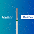 Enhance dental care with Mr. Bur 5pcs Depth Marker End Cutting Coarse Diamond Bur FG for precise crown preparation and margin marking, achieve superior accuracy and efficiency.