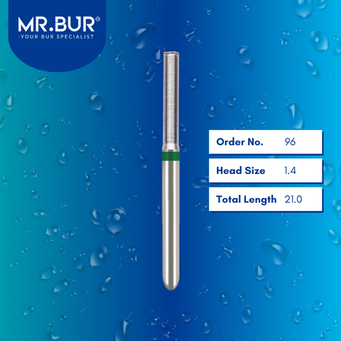 Mr. Bur 96 Depth Marker End Cutting Coarse Diamond Bur FG are tools used in multiple dental procedures, ideal for crown preparation and margin marking.