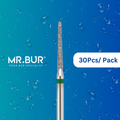 Enhance dental care with Mr. Bur 30pcs  Tooth Sectioning Diamond Bur for ankylosis and wisdom teeth, ideal for precise sectioning and separating teeth, achieve optimal results.