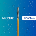 Mr. Bur's 5 pcs ENDO-Z Carbide Bur FG is perfect for endo access, root canal prep, safe end, and safety trimming.