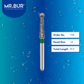 Mr. Bur 75B Endo Access Open Chamber Coarse Diamond Bur FG are tools used in multiple dental procedures, ideal for endo access, open access, removing decay/debris, root canal preparation, and trimming.