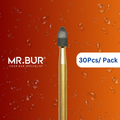 Mr. Bur's 30pcs Debonding Finishing Carbide Dental Bur FG is specifically designed for debonding.