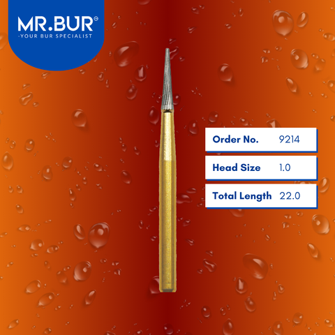 Mr. Bur 9214 Debonding Finishing Carbide Dental Bur FG is ideal for debonding procedures.