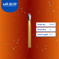 Mr. Bur 7406G Egg Finishing Carbide Dental Bur FG are tools used in multiple dental procedures, ideal for compoShape bur, composite finishing and polishing, debonding, lingual finishing and polishing, occlusal finishing and polishing, and pre-polishing.