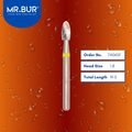 Mr. Bur 7406SF Egg Finishing Carbide Dental Bur FG are tools used in multiple dental procedures, ideal for compoShape bur, composite finishing and polishing, debonding, lingual finishing and polishing, occlusal finishing and polishing, and pre-polishing.