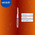 Mr. Bur CF244K Finishing Carbide Dental Bur RA is ideal for debonding procedures.