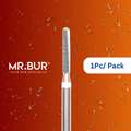 Mr. Bur's 1pc Cylinder Round End Finishing Carbide Dental Bur FG is perfect for chamfer margin finishing, debonding, laminate ceramic veneer, and veneer finishing.