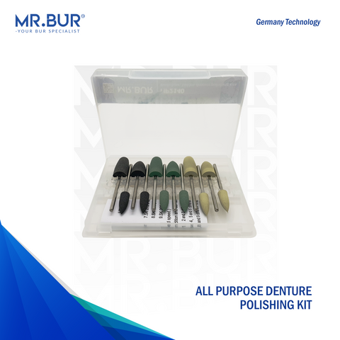This is the All purpose denture polishing dental burs kit sold Mr Bur the best international dental bur supplier