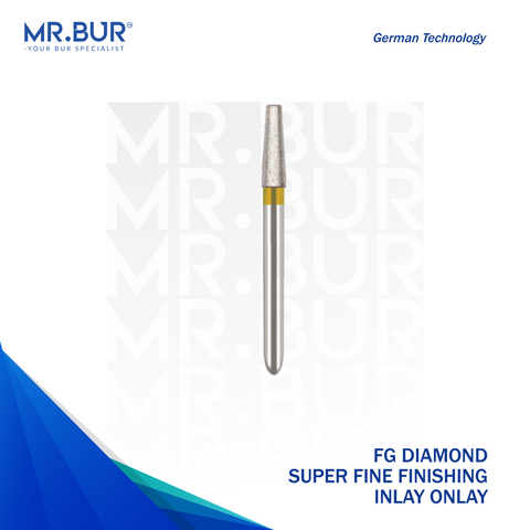 The #1 Best Super Fine Finishing Inlay Onlay Diamond Bur FG. Mr. Bur offers the best online dental burs and is a Better Choice than Meisinger, Mani, Shofu, Eagle Dental, Trihawk, Suitable for Dental Cases.