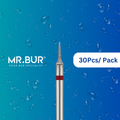 Mr. Bur's 30pcs Mosquito IPR Diamond Bur FG is ideal for anterior and posterior teeth, braces, Invisalign, interproximal reduction, and other aligner brands.