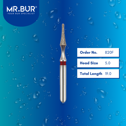 Mr. Bur 820F Mosquito IPR Diamond Bur FG are tools used in multiple dental procedures, ideal for anterior and posterior teeth, braces, Invisalign, interproximal reduction, and other aligner brands.