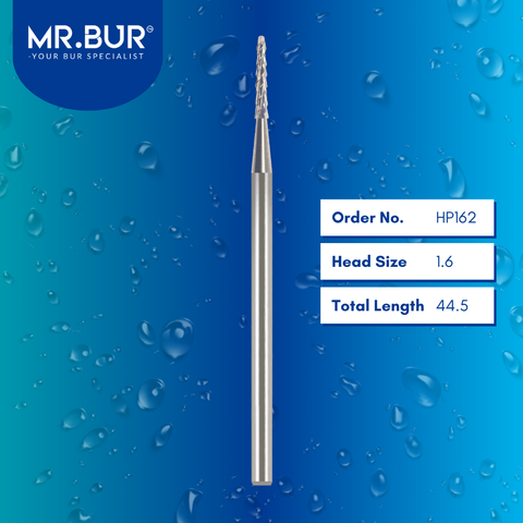 Mr. Bur HP162 Lindemann Bur HP Bone Cutting is ideal for oral surgery, separation, bone crafting, and bone cutting.