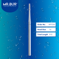 Mr. Bur HP172XL Carbide MOS Dental Bur HP is used in multiple dental procedures, ideal for bone cutting, bone grafting, sectioning wisdom teeth, and separating teeth.