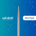 Mr. Bur's 1pc MOS Oral Surgical Round Carbide Bur HP is perfect for bone cutting, bone grafting, sectioning wisdom teeth, and separating teeth.