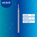 Mr. Bur HP03 Carbide Round MOS Bur HP is used in multiple dental procedures, ideal for bone cutting, bone grafting, sectioning wisdom teeth, and separating teeth.