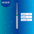 Mr. Bur 859 mini pointed cone diamond bur 218A are tools used in multiple dental procedures. ISO 806 313 166 534 010 FG, Their mini pointed needle heads are ideal for crown preparation, proximal axial reduction, and interproximal with limited mouth opening
