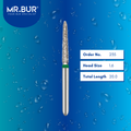 Mr. Bur 879 mini taper torpedo diamond bur 235 are tools used in multiple dental procedures. ISO 806 313 299 534 016 FG, Their mini taper torpedo heads are ideal for cavity preparation, trimming and lingual buccal reduction with limited mouth opening