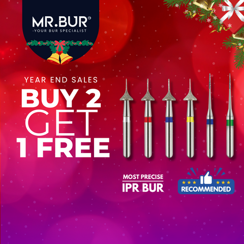 Buy 2 FREE 1 - IPR Bur: Interproximal Reduction Bur for aligner and invisalign. (20 bur pieces/kit) - Limited time only