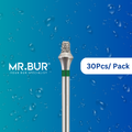 Enhance dental care with Mr. Bur 30 pcs Occlusal Reduction Tapered Diamond Bur FG for restorative, prosthodontic, trimming, occlusal depth marking, and occlusal incisor reduction.