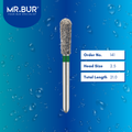 Mr. Bur 808L pear diamond bur 141 are tools used in many dental procedures. ISO 806 314 234 534 025 FG, Their pear heads are ideal for for different purposes, including removing decayed material, shaping and refining dental restorations, polishing and smoothing dental surfaces.