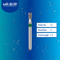 Mr. Bur 808L pear diamond bur 143 are tools used in many dental procedures. ISO 806 314 234 534 018 FG, Their pear heads are ideal for for different purposes, including removing decayed material, shaping and refining dental restorations, polishing and smoothing dental surfaces.