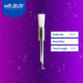 Mr. Bur #2114 Polisher Cup and Brushes, made from rubber and nylon, are ideal for restorative, orthodontic, periodontal, and prosthodontic procedures, use after scaling, on fillings, veneer preparation, composite polishing, enamel surface polishing, and are suitable for pediatric use.