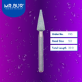 Mr. Bur FR5 Green Stone Polisher FG is ideal for amalgam material polishing, finishing bur, and metal material polishing.