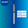 Mr. Bur 880 round end cylinder diamond bur 83A are tools used in many dental procedures. ISO 806 314 139 534 018 FG, Their round end cylinder heads are ideal for for different purposes, including removal of amalgam restorations, creating space and contours for crown placement and cavity preparations. 