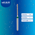 Mr. Bur 882 straight torpedo diamond bur 40B are tools used in multiple dental procedures. ISO 806 314 142 534 010 FG, Their straight torpedo heads are ideal for cavity preparation, trimming and lingual buccal reduction
