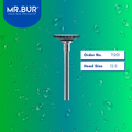 Mr. Bur Tungsten Carbide Orthodontic Cutting Wheel Bur T1201, 12.0mm, ensures precise, efficient cutting for orthodontic adjustments and appliance modifications.