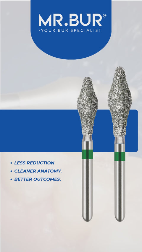 Best Occlusal Bur use for Concave and convex shaping.
