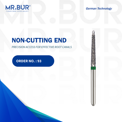 The top-rated Endodontic Non-Cutting End Bur from Mr. Bur, ideal for root canal preparation and fully sterilizable, offering superior performance compared to Meisinger, Mani, Shofu, Eagle Dental, and Trihawk, making it the best choice for precision dental cases.